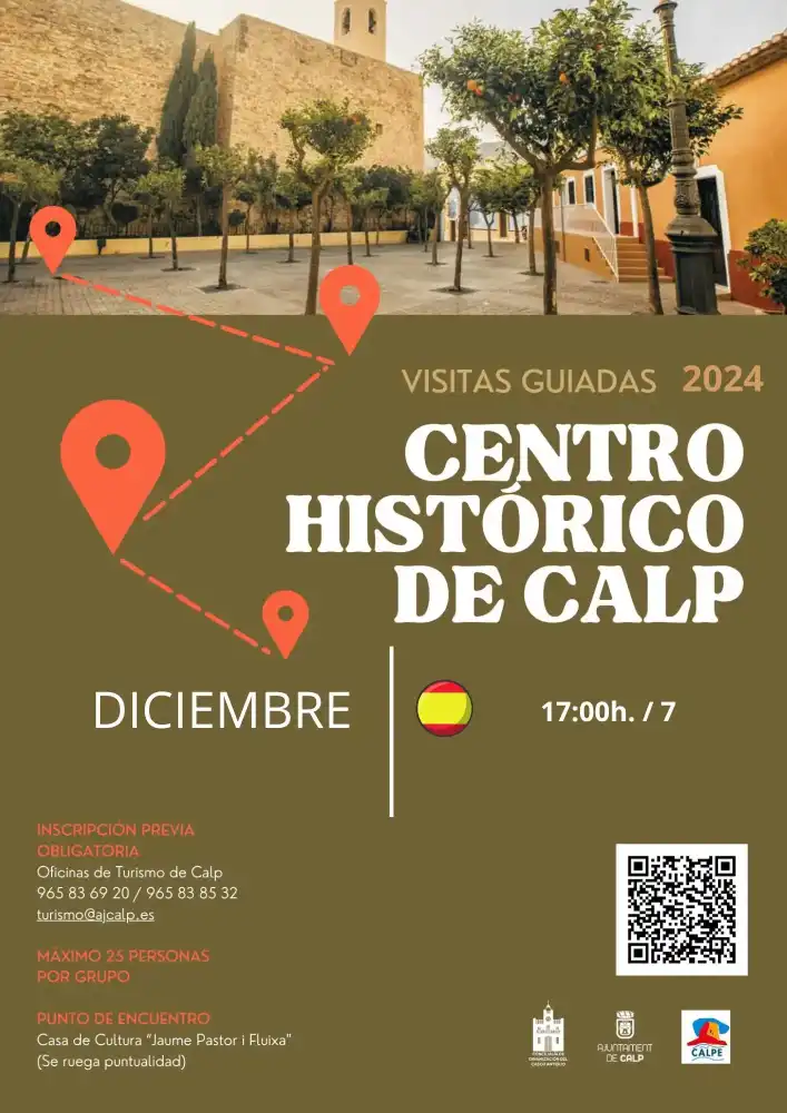 Visitas guiadas Centro Histórico de Calpe - Diciembre 2024