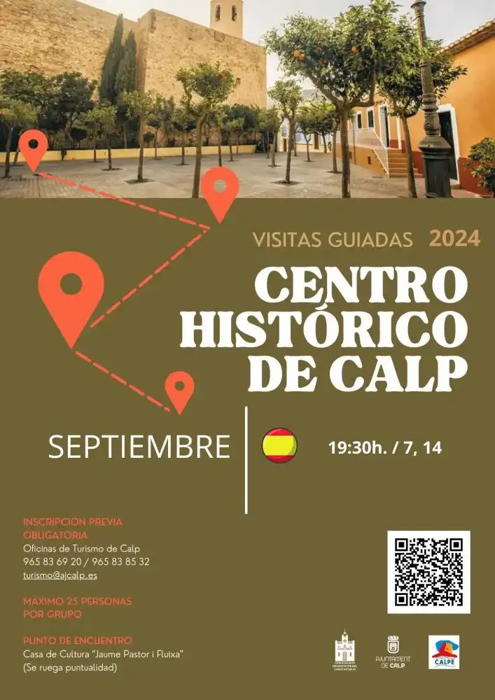 Visitas guiadas Centro Histórico de Calpe - Septiembre 2024
