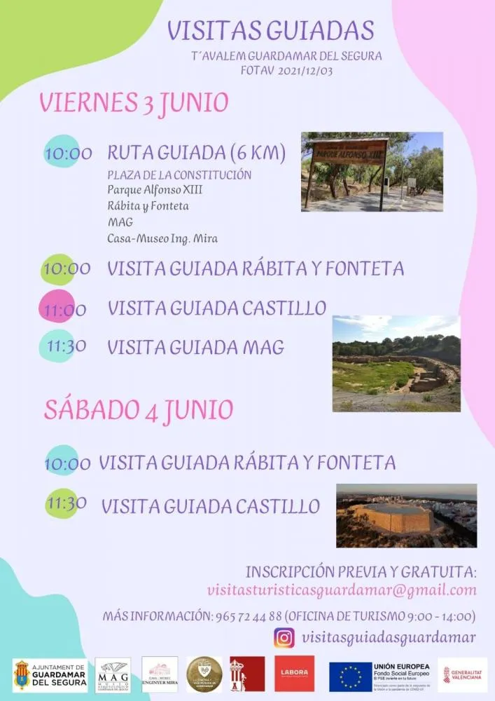 Visitas guiadas Guardamar del Segura