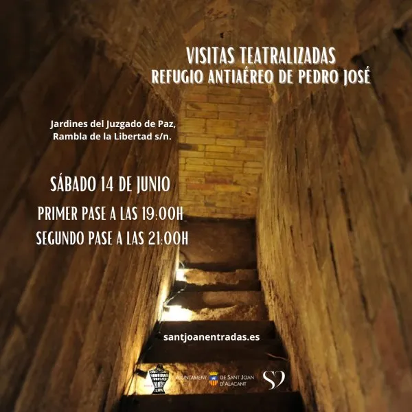 Visitas Teatralizadas Refugio Antiaéreo de Pedro José