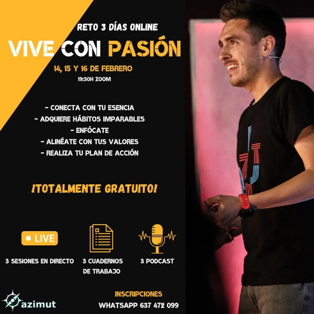 Vive con pasión