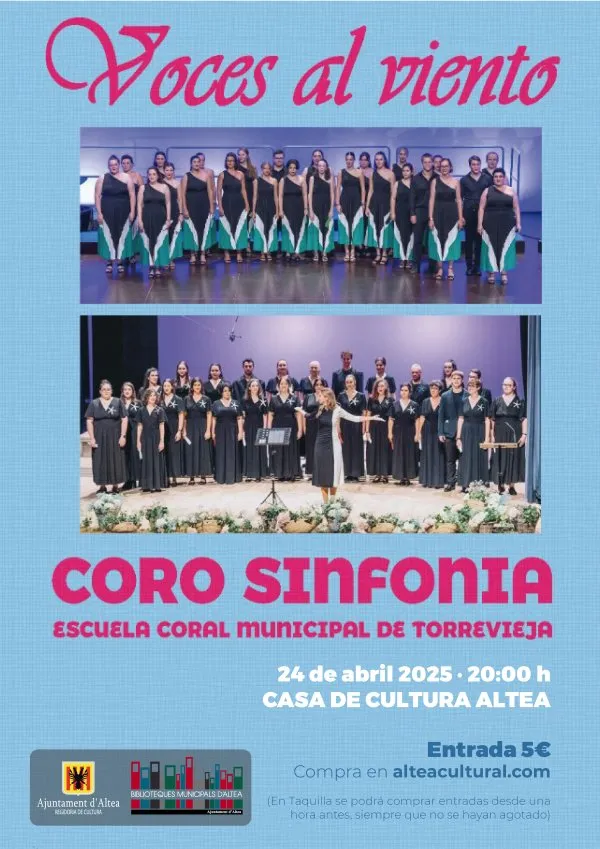 Voces al viento (Coro 'Sinfonía' de la Escuela Coral Municipal de Torrevieja)