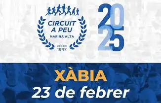 Volta a peu Xàbia 2025