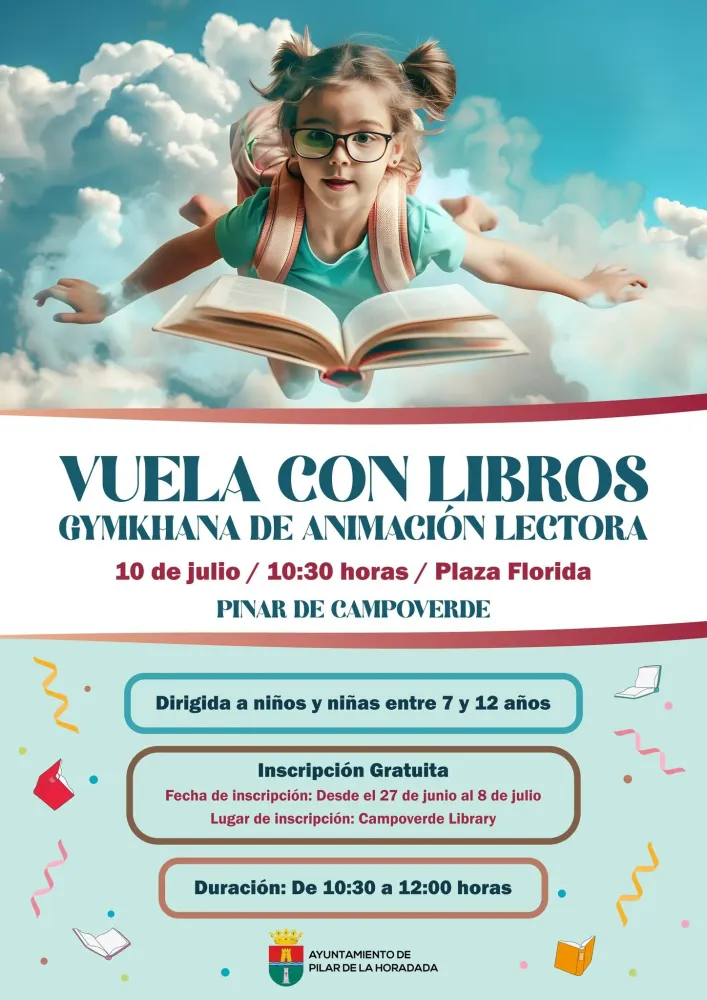 Vuela con los Libros - Gymkhana de Animación Lectora