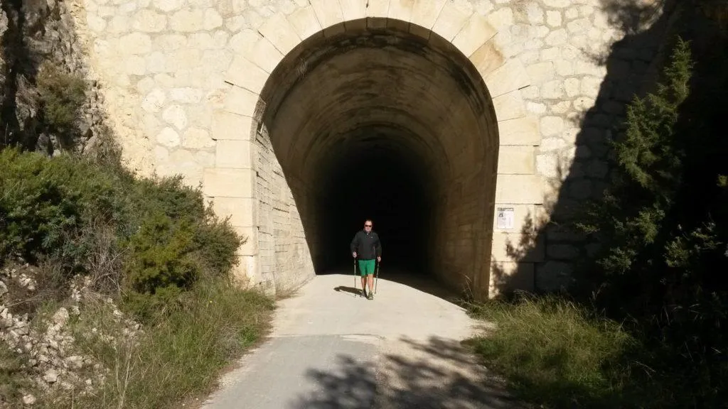Vía Verde de Alcoy, en Marcha Nórdica - Costa Blanca Nordic Walking
