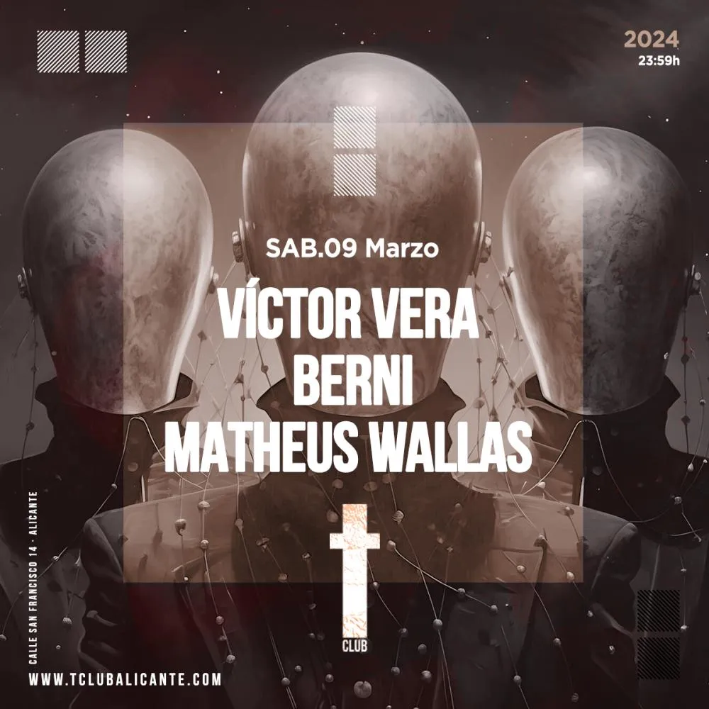 Víctor Vera, Berni y Matheus Wallas