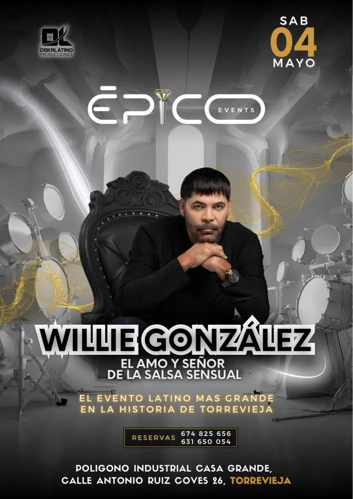 Willie González en concierto