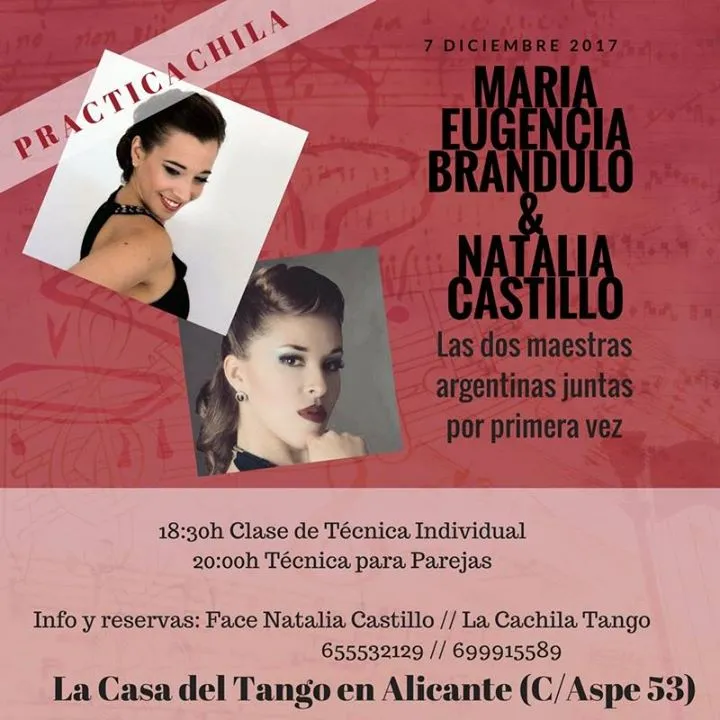Workshop con Natalia Castillo y Maria Eugenia Brandulo