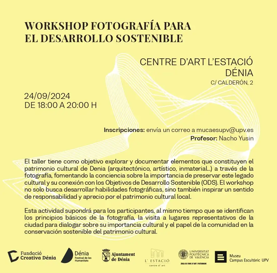 Workshop Fotografía para el Desarrollo Sostenible