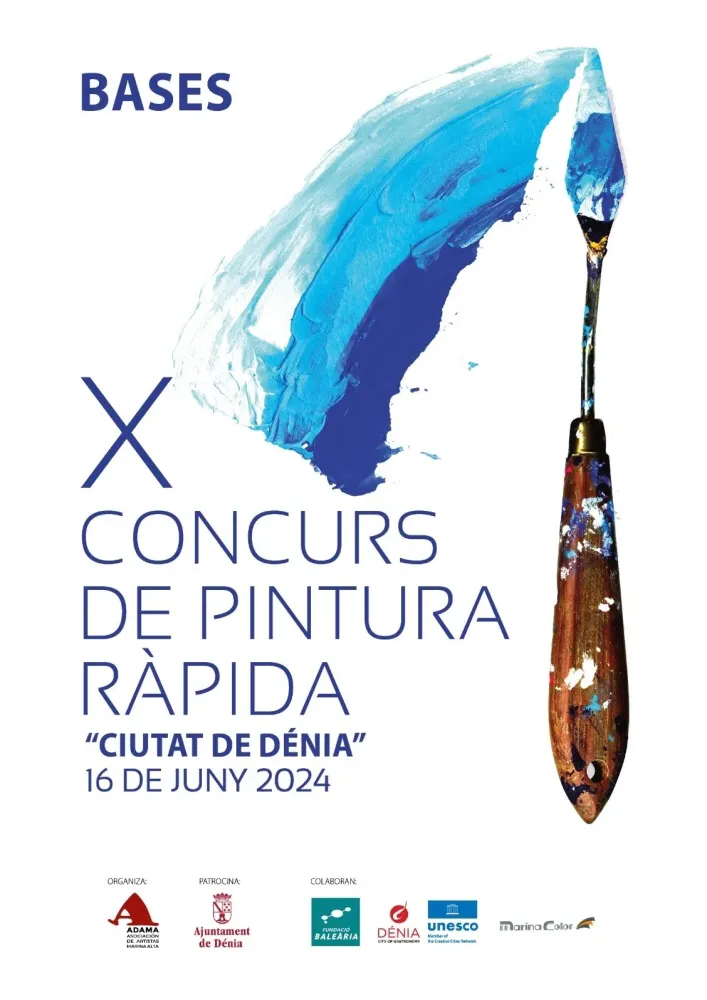 X Concurso de Pintura Rápida "Ciutat de Dénia"