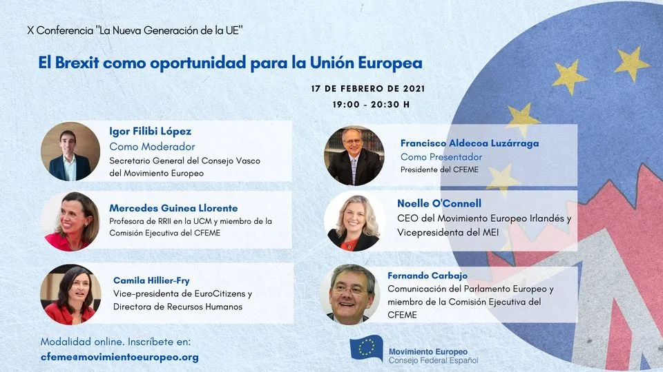 X Conferencia El Brexit como oportunidad para la Unión Europea