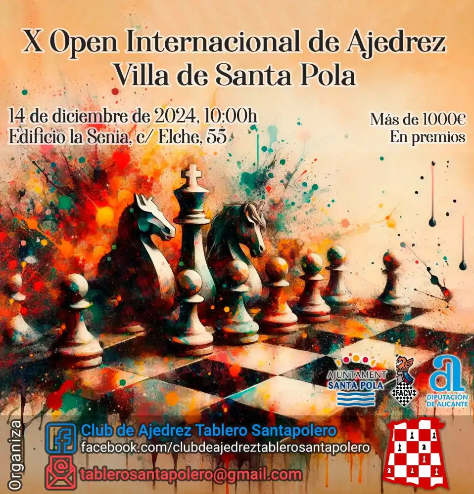 X Open Internacional de Ajedrez Villa de Santa Pola 2024