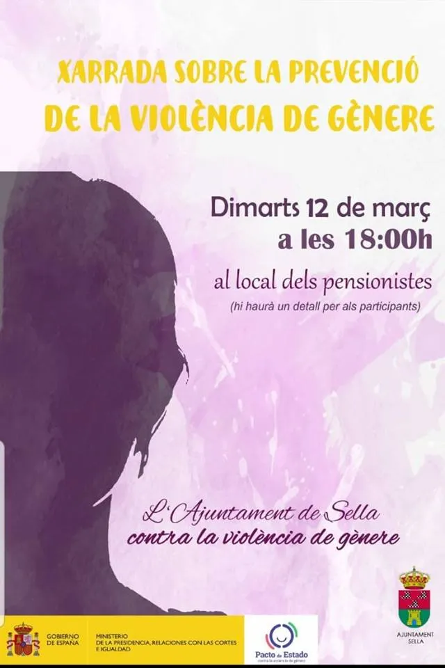 Xarrada sobre la prevenció de la violència de gènere en Sella