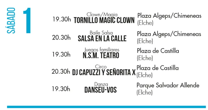 Xe que Agûst al carrer Elche - 1 de septiembre 2018