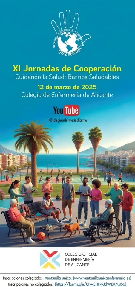 XI Jornadas de Cooperación "Cuidando la Salud: barrios saludables"