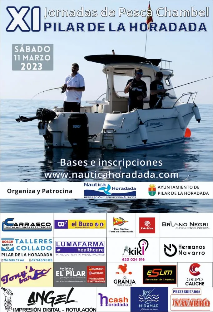 XI Jornadas de Pesca Chambel Pilar de la Horadada