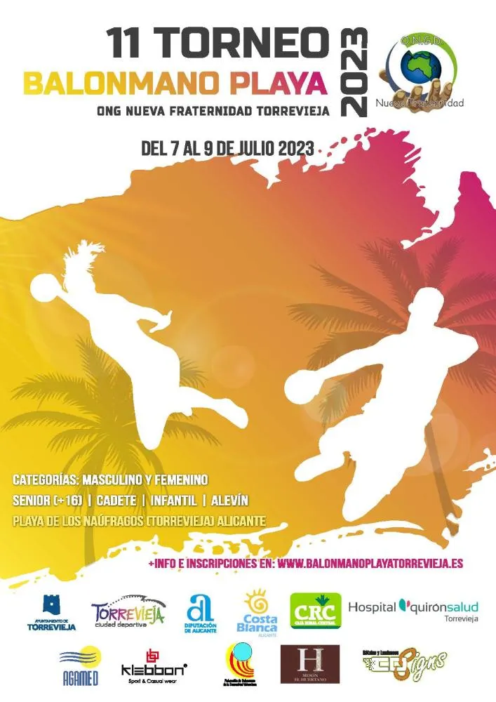 XI Torneo de Balonmano Playa Nueva Fraternidad