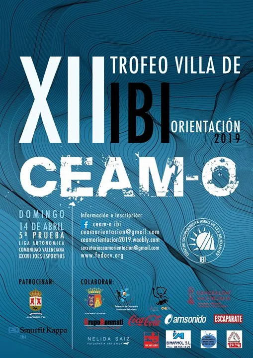 XII Trofeo Villa De IBI Orientación  2010 CEAM-O