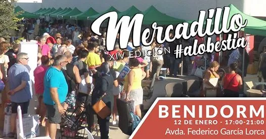 XIV Mercadillo alobestia Benidorm 12/01/2019