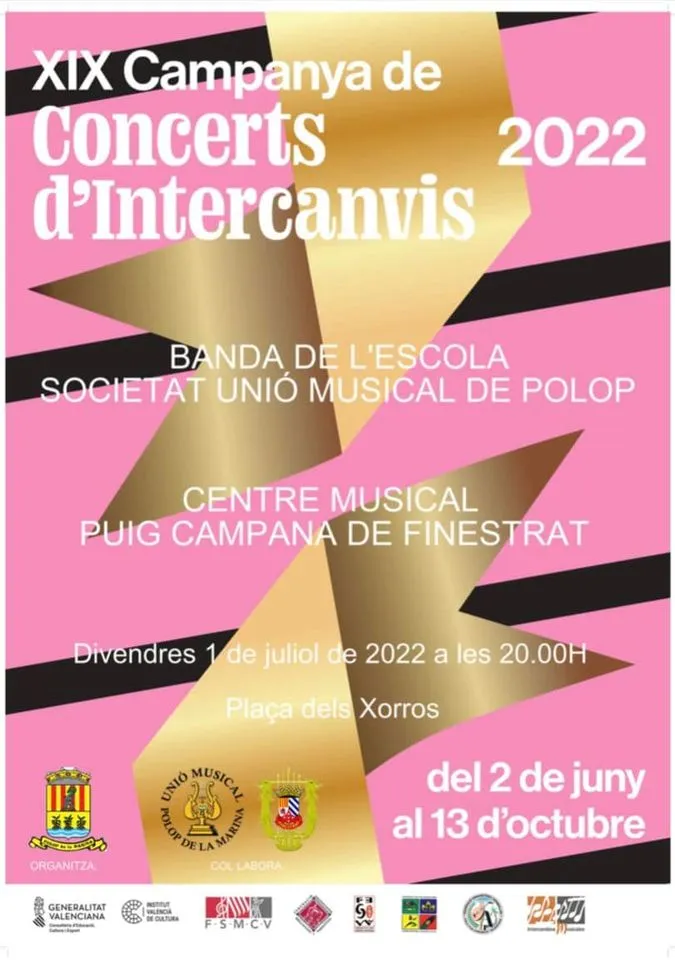 XIX Campanya de Concerts dintercanvis