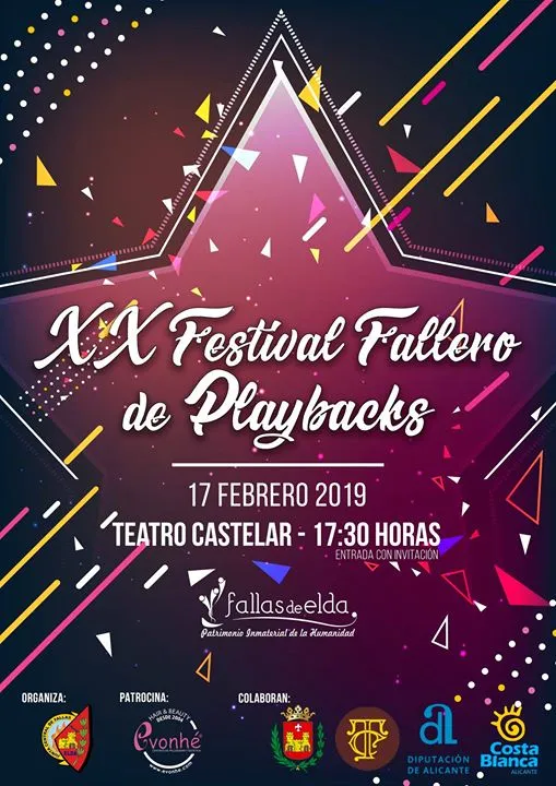 XX Festival Fallero de Playbacks en Elda
