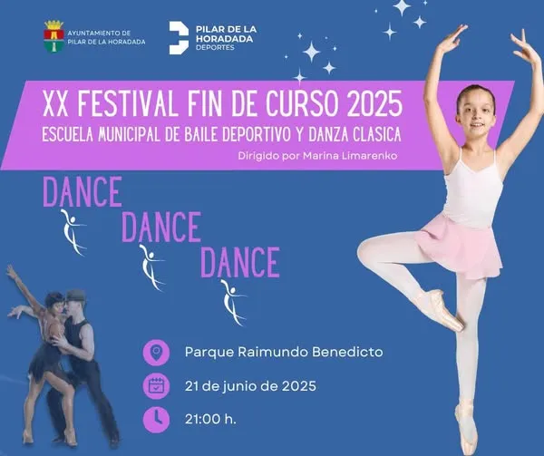 XX Festival Fin de Curso Escuela Municipal de Baile Deportivo y Danza Clásica