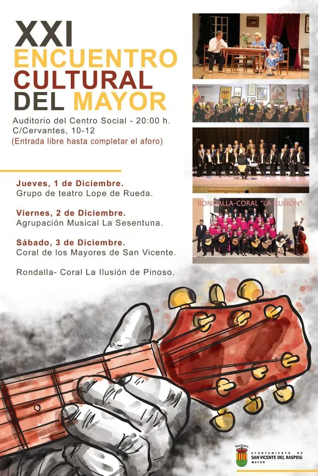 XXI Encuentro Cultural del Mayor: Agrupación Musical La Sesentuna - Ayuntamiento de San Vicente de