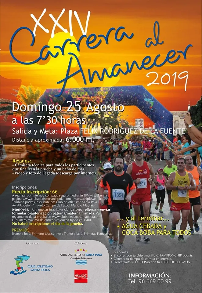 XXIV Carrera al amanecer de Santa Pola