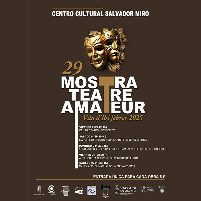 XXIX Mostra de Teatre Amateur Vila d'Ibi 2025