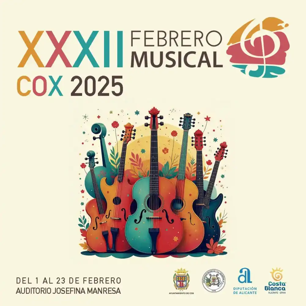 XXXII Febrero Musical Cox 2025