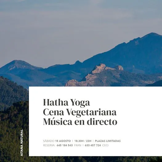 Yoga, Cena Y Música En Aitana