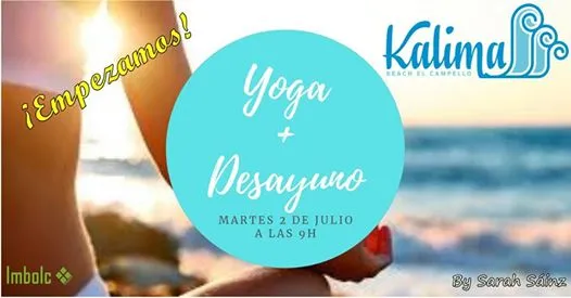 Yoga + Desayuno en la playa