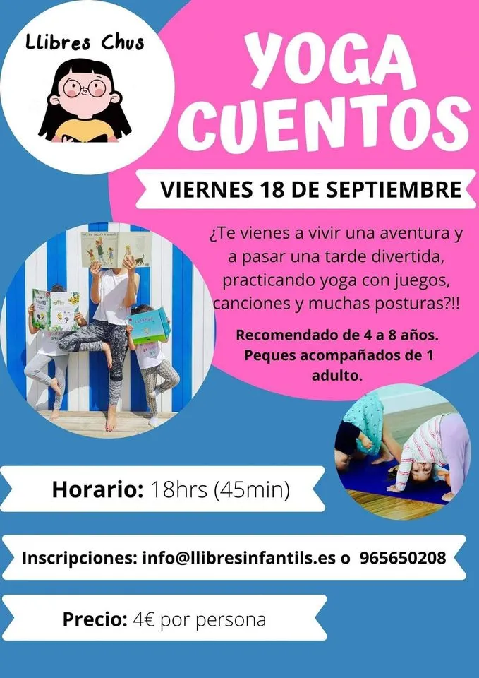 YOGA CUENTOS EN LLIBRES CHUS