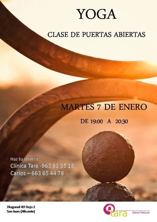 YOGA. Clase de puertas abiertas