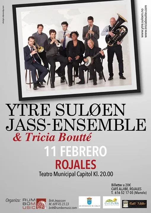 Ytre Suløen Jass-Ensemble & Tricia Boutt'e en Rojales