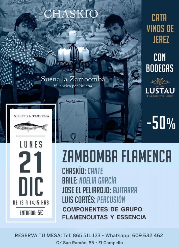 Zambomba Flamenca con Ivan Chaskío