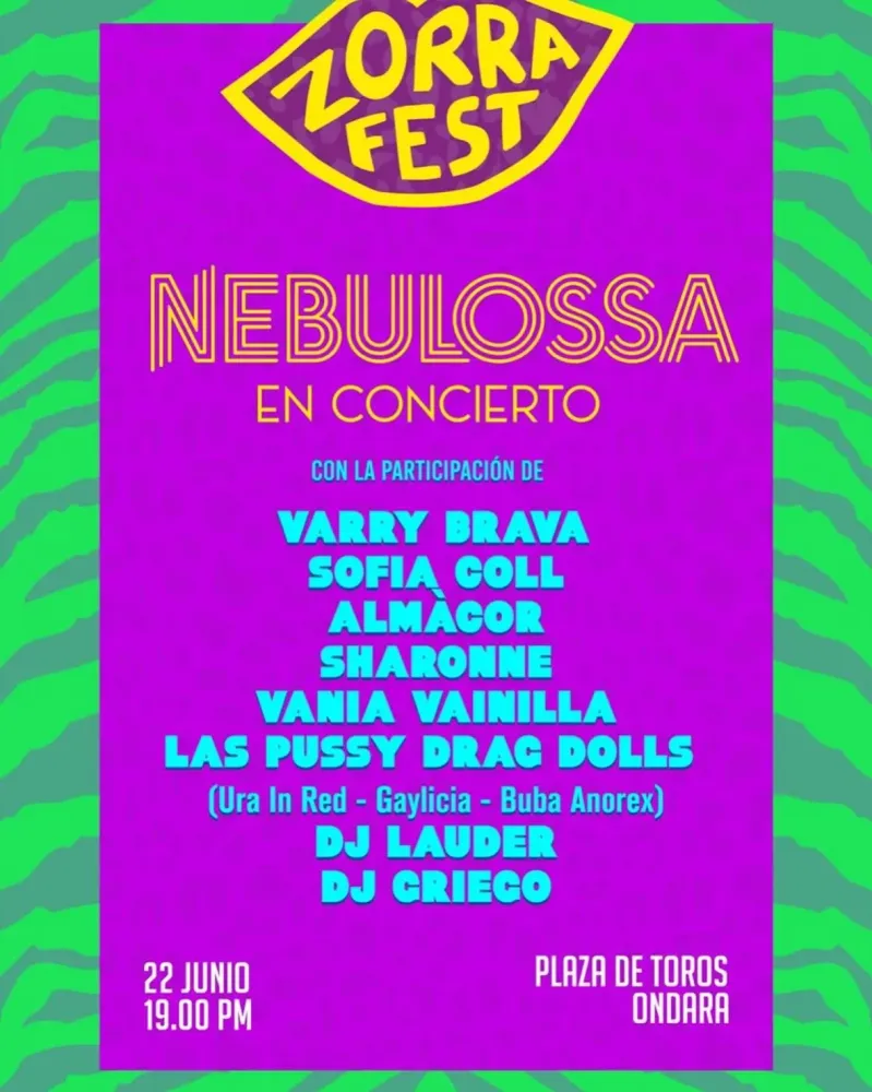 Zorra Fest - Nebulossa en concierto