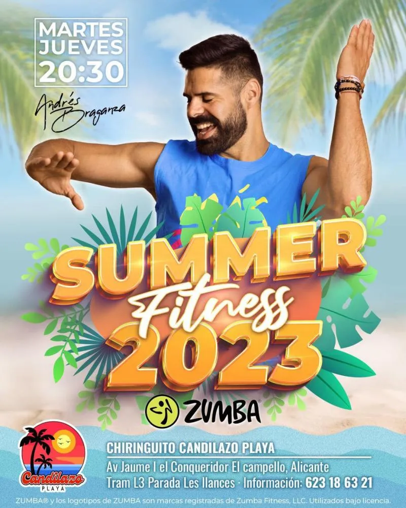 Zumba en la playa - Summer Fitness 2023