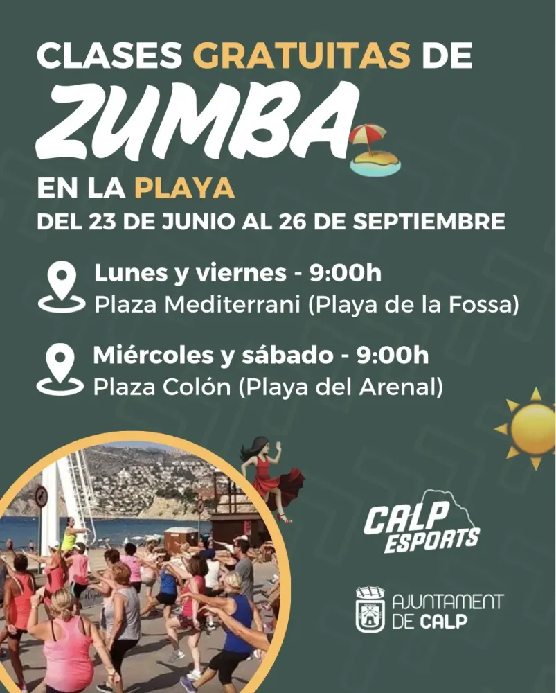 Zumba en la Playa