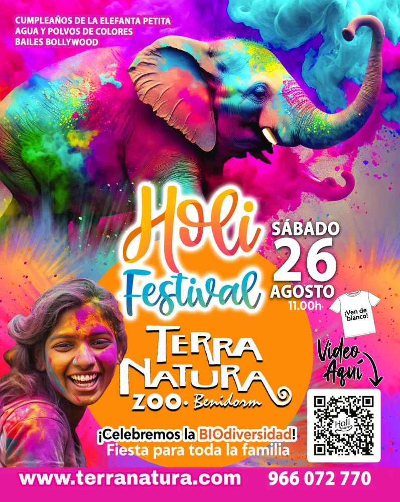 ¡ Holi Festival ! Gran Fiesta de los Colores y la Alegría