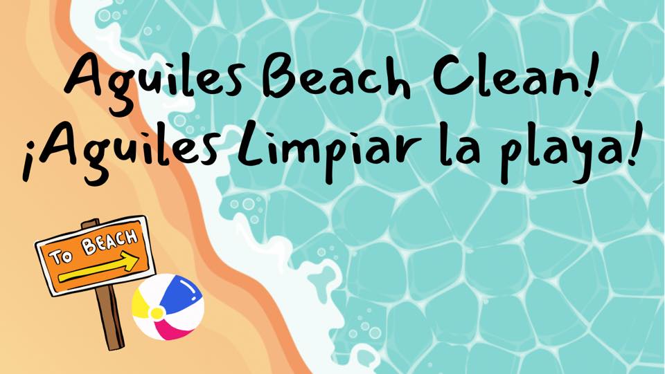 ¡Aguiles limpiar la playa!