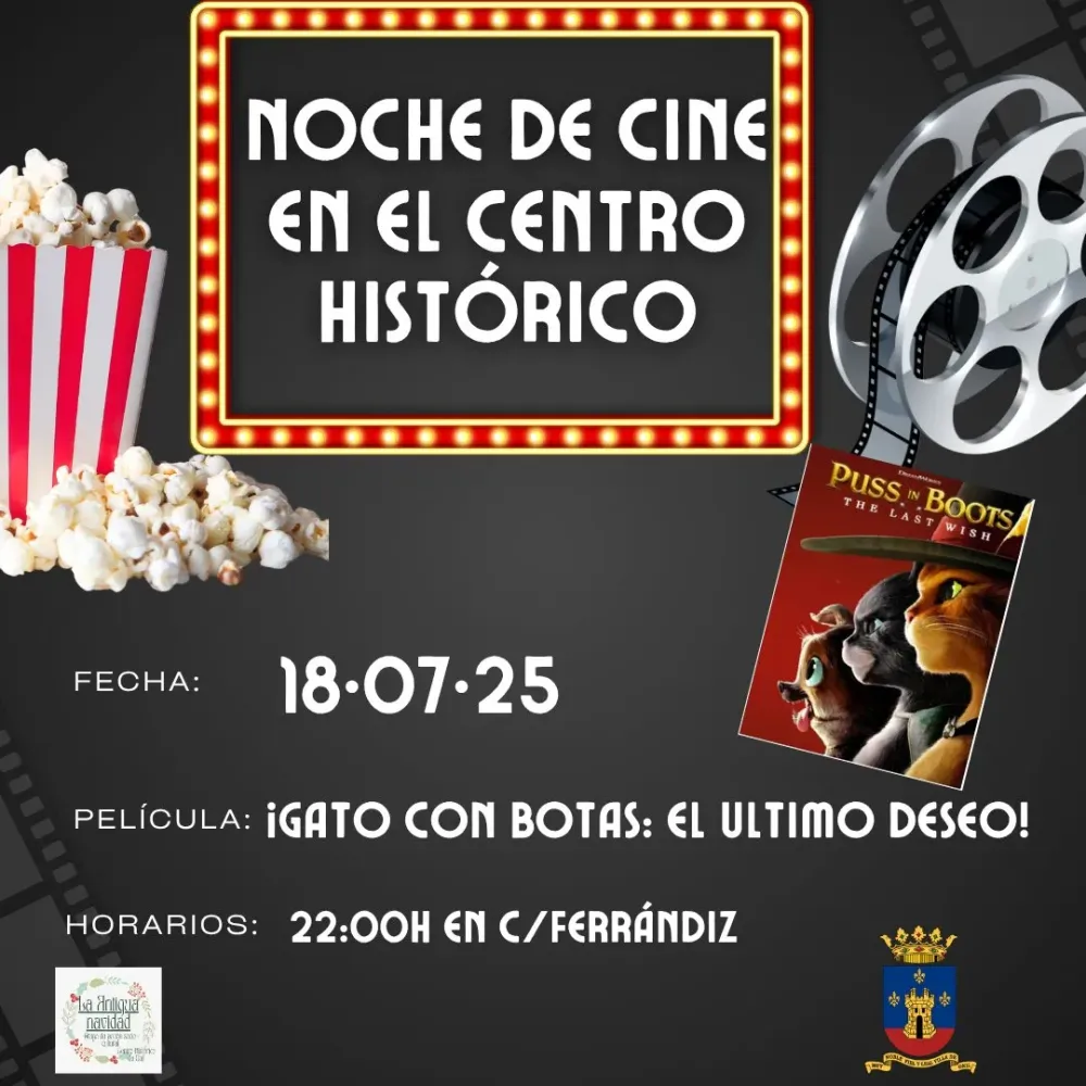 ¡Gato con botas; el último deseo! ► Cine de verano Onil 2025