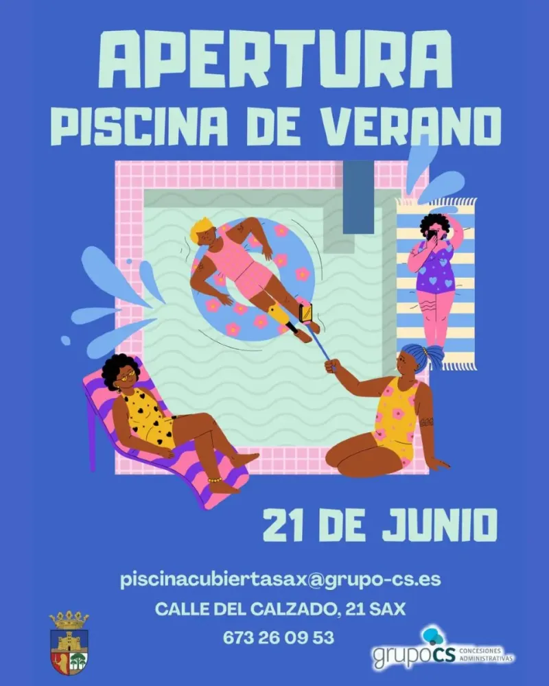 ¡Llega el Verano a las Piscinas de Sax!