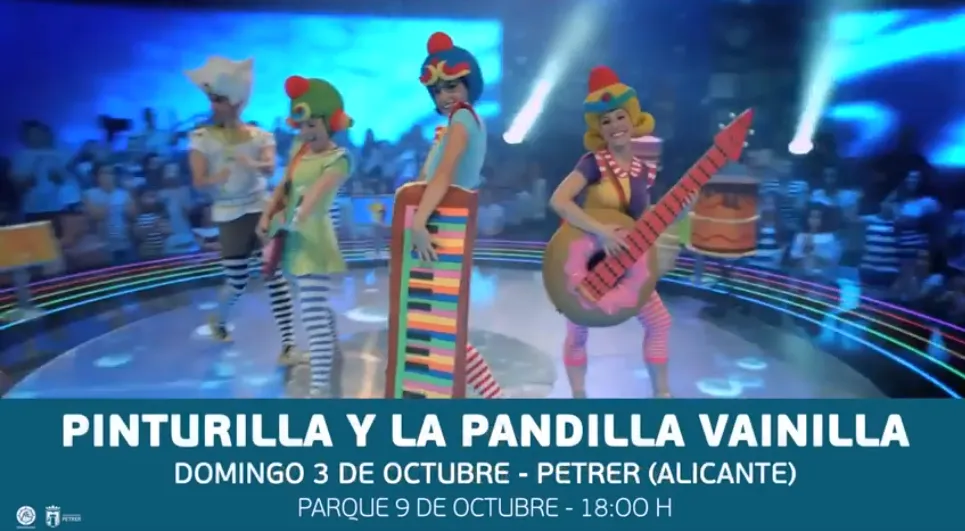 ¡Pinturilla y la pandilla vainilla!