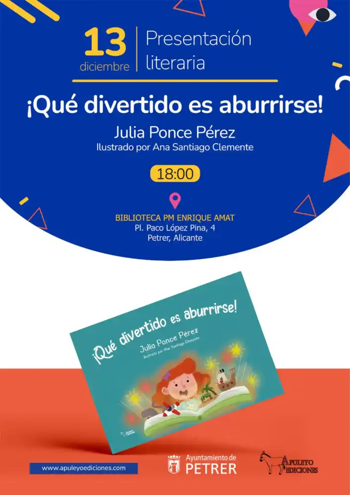 ¡Qué divertido es aburrirse! – Julia Ponce Pérez