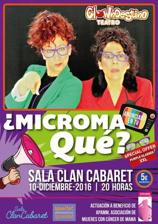 ¿Microma Qué? - Sala Clan Cabaret