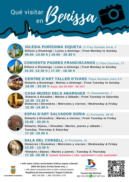 ¿Qué visitar en Benissa?