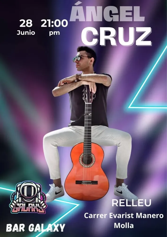 Ángel Cruz en concierto