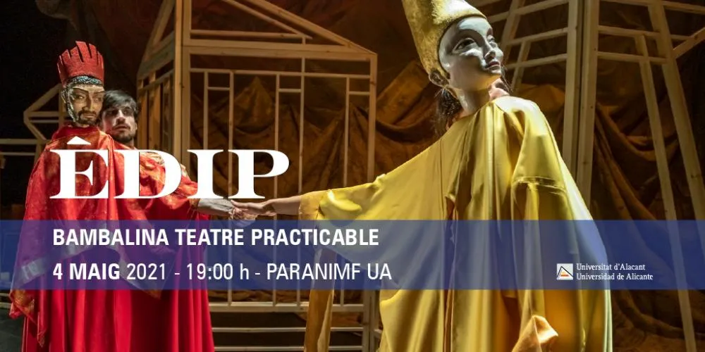 Èdip. Bambalina Teatre Practicable