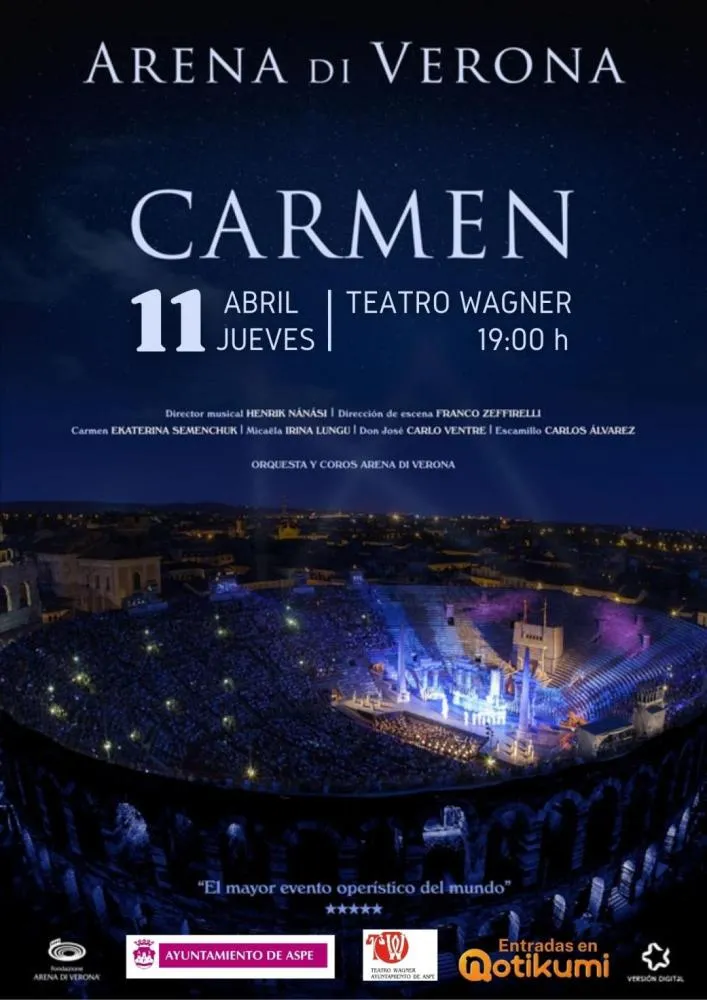 Ópera Carmen de Bizet